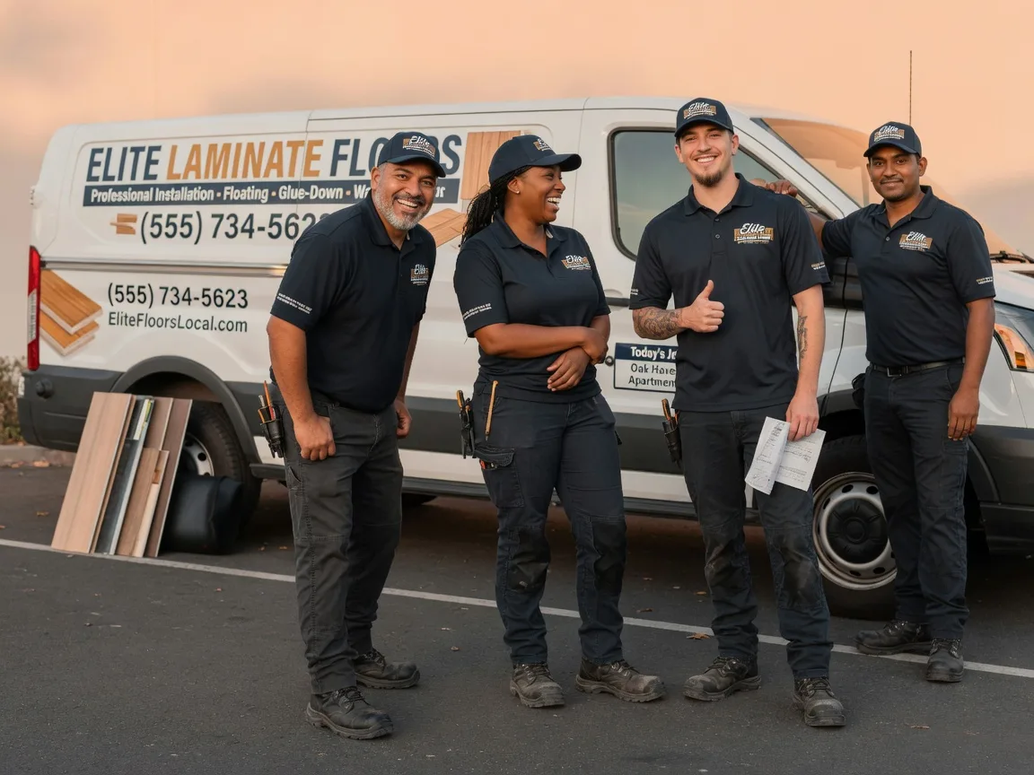 Laminate flooring installation company in Bascom, OH